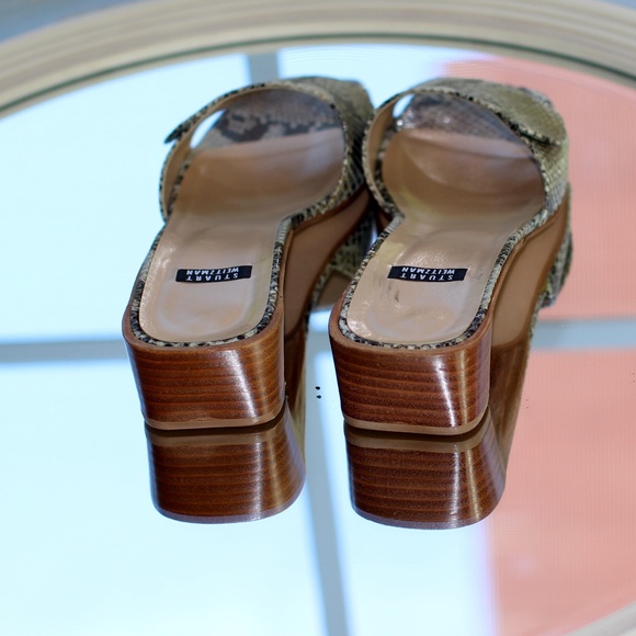 Stuart Weitzman Flappy Diamondback Sandal NIB - Picture 5 of 8